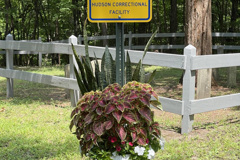 cemetery on the grounds of Hudson Correctional Facility